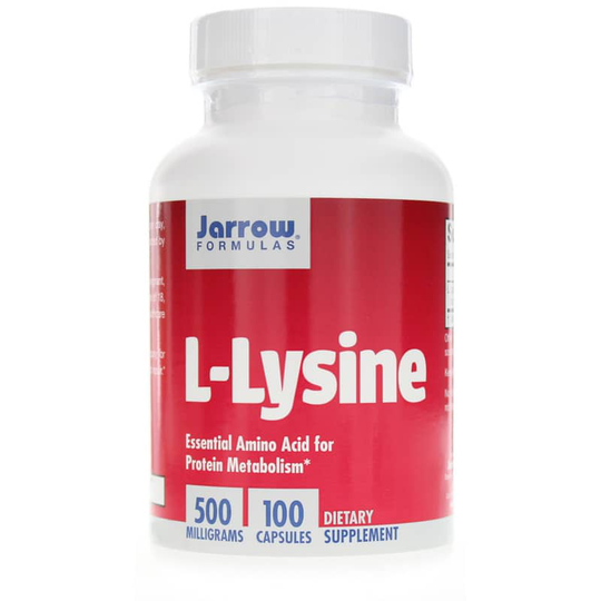 Jarrow Formulas L-Lysine 500 Mg 100 Capsules