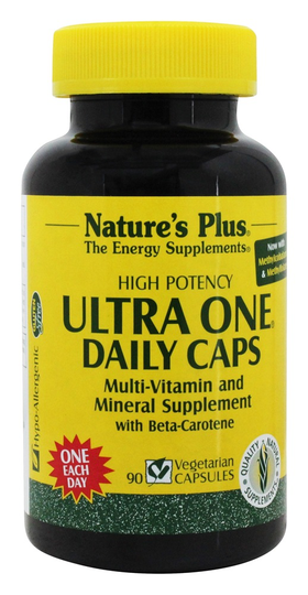 Natures Plus - Ultra One Daily Caps - 90 Vegetarian Capsules