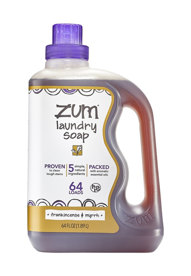Indigo Wild - Zum Laundry Soap 64 Loads Frankincense & Myrrh - 64 fl. oz.