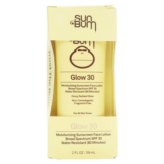 Sun Bum - Glow Moisturizing Sunscreen Face Lotion Broad Spectrum 30 SPF - 2 fl. oz.