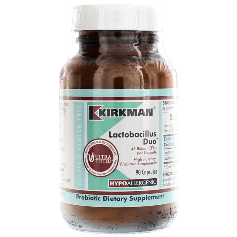 Kirkman Lactobacillus Duo 90 Capsules