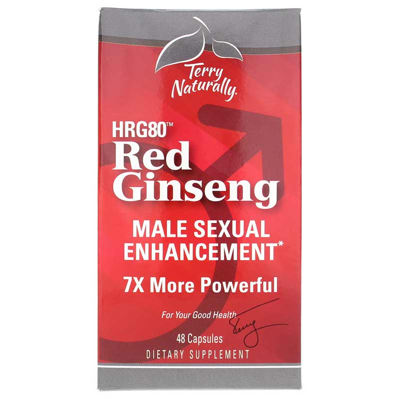Terry Naturally Red Ginseng Hrg80 Male Sexual Enhancement 48 Capsules
