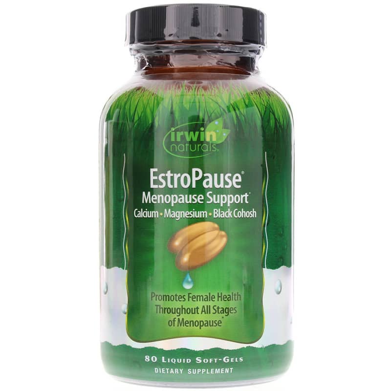 Irwin Naturals EstroPause Menopause Support 80 Liquid Softgels