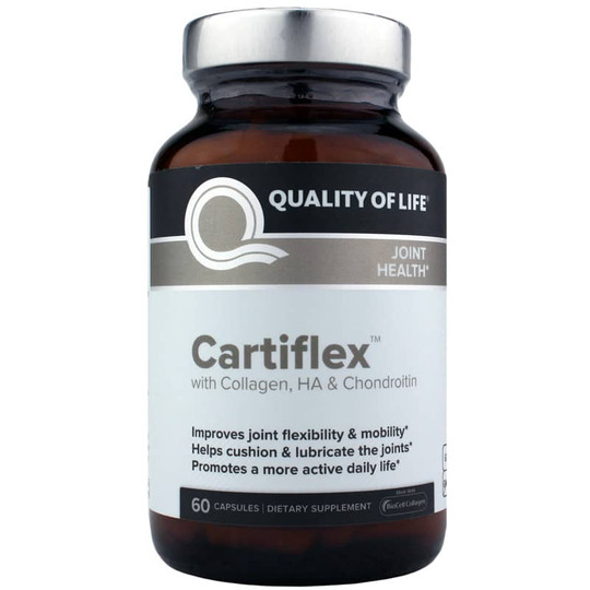 Quality Of Life Cartiflex with Collagen HA & Chondroitin 60 Capsules