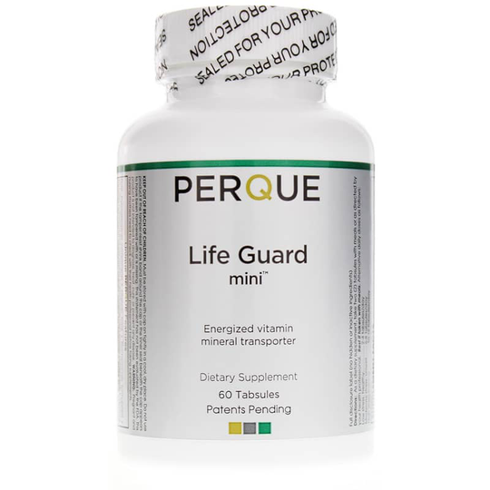 Perque Life Guard Mini Energized Vitamin/Mineral Transporter 60 Tabsules