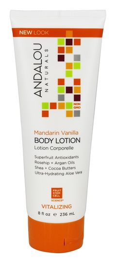 Andalou Naturals - Vitalizing Body Lotion Mandarin Vanilla - 8 fl. oz.