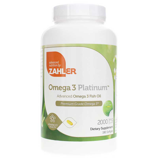 Zahler Omega 3 Platinum 180 Softgels