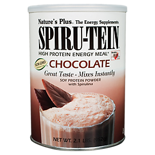 Spiru-Tein Soy Protein with Spirulina - Chocolate (34 Servings)