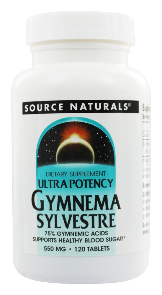 Source Naturals - Ultra Potency Gymnema Sylvestre 550 mg. - 120 Tablets