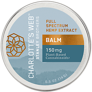 Plant-Based Hemp Extract Balm with Shea Butter & Vitamin E - 150 MG (0.5 Ounces)