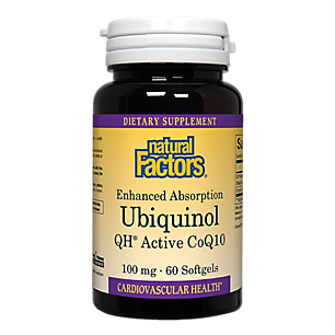 Enhanced Absorption Ubiquinol - 100 MG (60 Softgels)