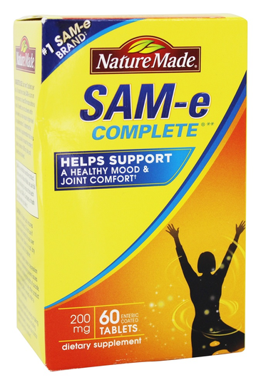 Nature Made - SAM-e Complete 200 mg. - 60 Tablets