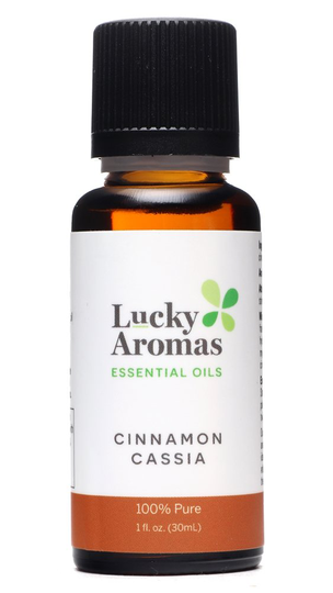 LuckyAromas - 100 Pure Essential Oil Cinnamon Cassia - 1 fl. oz.