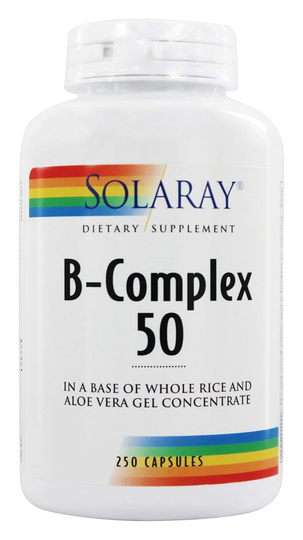 Solaray - B Complex 50 - 250 Capsules