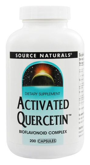 Source Naturals - Activated Quercetin Bioflavonoid Complex - 200 Capsules