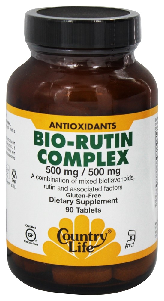Country Life - Bio-Rutin Complex - 90 Vegetarian Tablets
