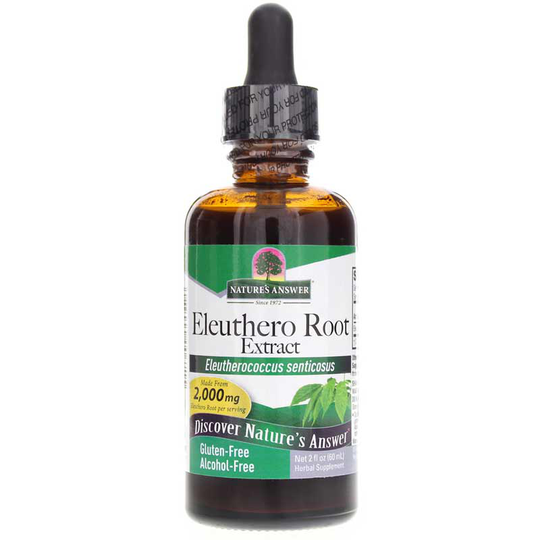Natures Answer Eleuthero Extract Alcohol-Free 2 Oz