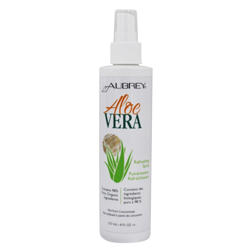 Aubrey Organics - Pure Aloe Vera Refreshing Spray - 8 fl. oz.