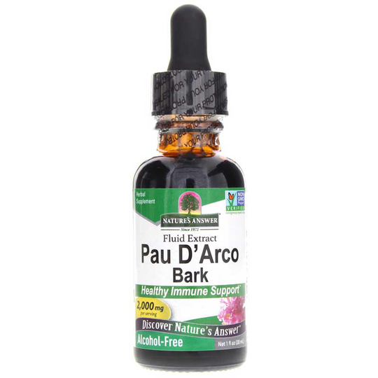 Natures Answer Pau D'arco Extract Alcohol-Free 1 Oz