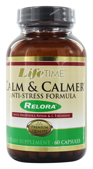LifeTime Vitamins - Calm & Calmer - 60 Capsules Contains Magnolia Bark