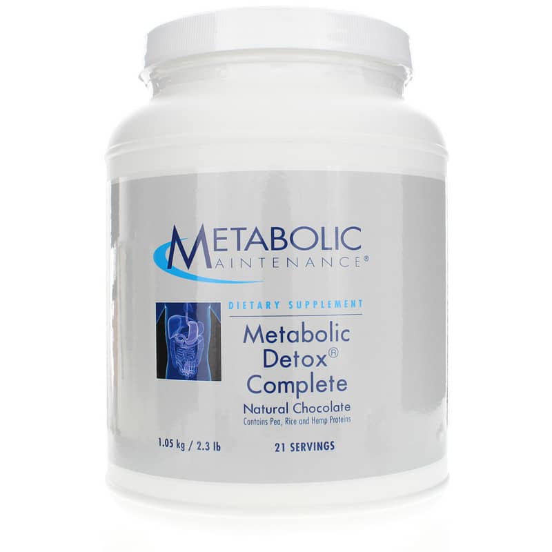 Metabolic Maintenance Metabolic Detox Complete Chocolate 21 Servings