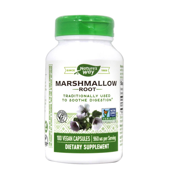 Nature's Way - Marshmallow Root 960 mg. - 100 Vegan Caps