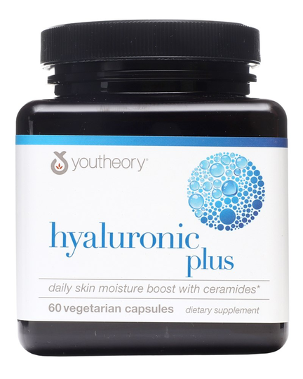 Youtheory - Hyaluronic Plus - 60 Vegetarian Capsules