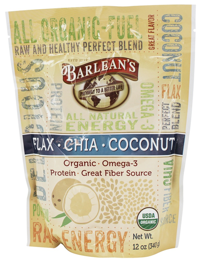 Barlean's - Raw Energy Flax-Chia-Coconut Perfect Blend - 12 oz.