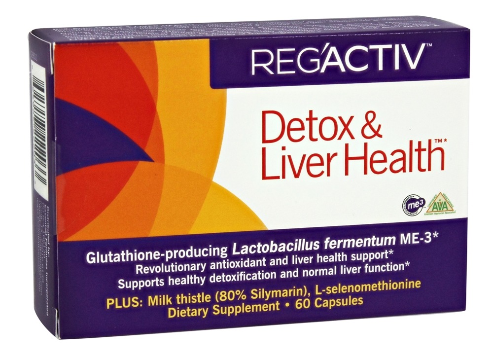 Essential Formulas - Reg'Activ Detox & Liver Health - 60 Capsules