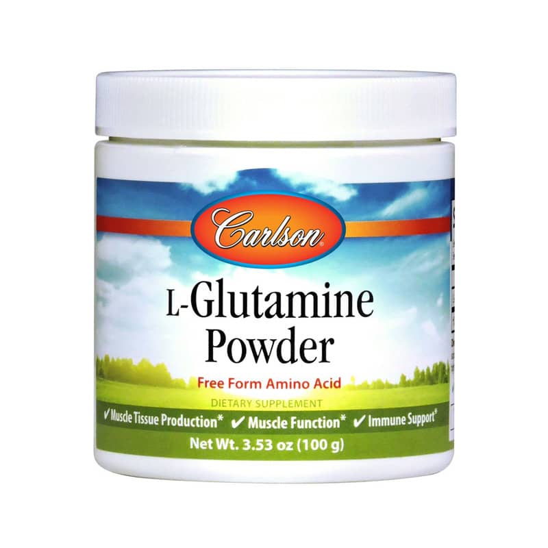 Carlson Labs L-Glutamine Amino Acid Powder 3.53 Oz