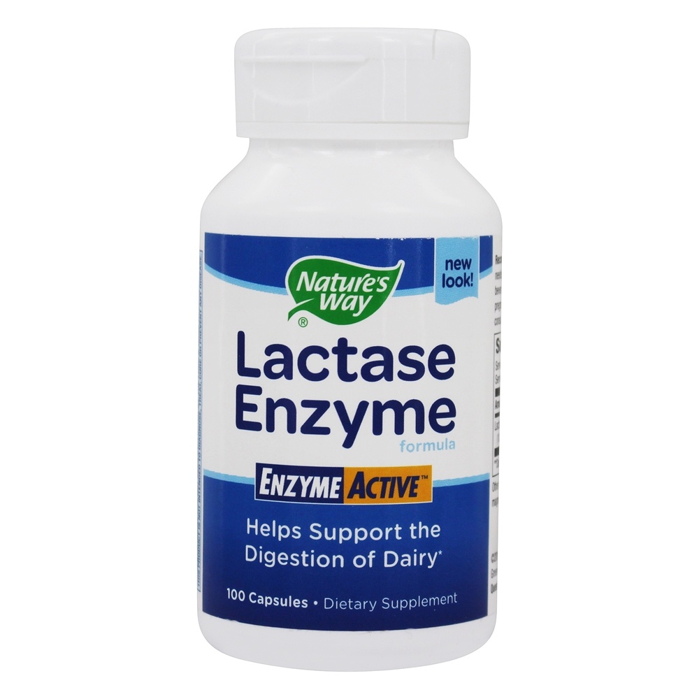 Nature's Way - Lactase Enzyme 690 mg. - 100 Capsules