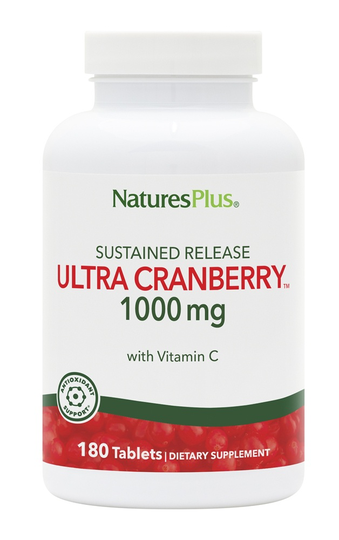 Natures Plus - Ultra Cranberry 1000 Sustained Release 1000 mg. - 180 Tablets
