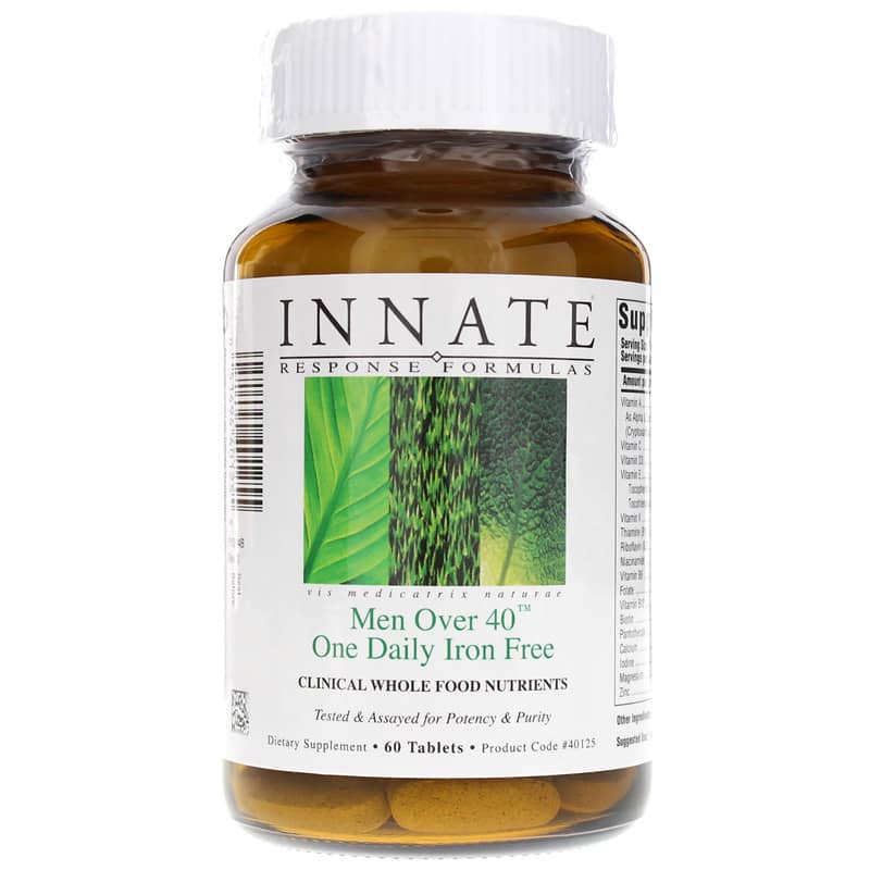 Innate Response Men Over 40 One Daily Iron Free 60 Tablets