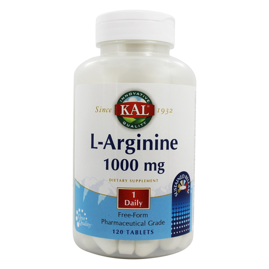 Kal - L-Arginine Sustained Release 1000 mg. - 120 Tablets