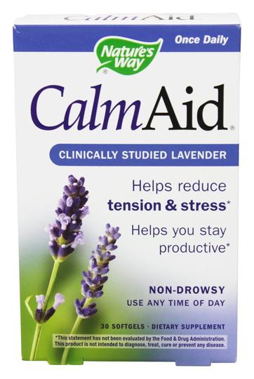 Nature's Way - Calm Aid 80 mg. - 30 Softgels