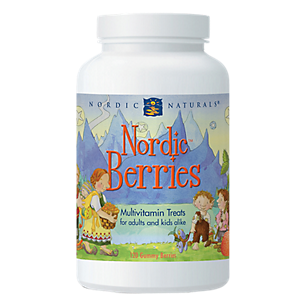 Nordic Berries Multivitamin for Adults & Children - Berry (120 Gummies)