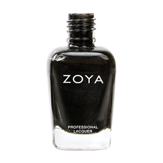 Zoya Nail Polish Black Raven .5 Oz