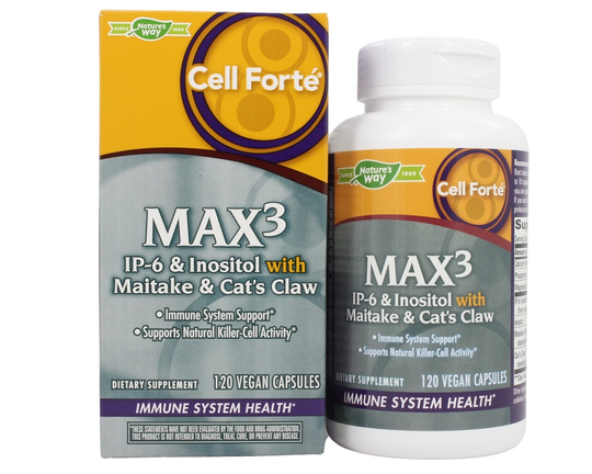 Nature's Way - Cell Forte Max3 Immune System Health - 120 Vegan Capsules