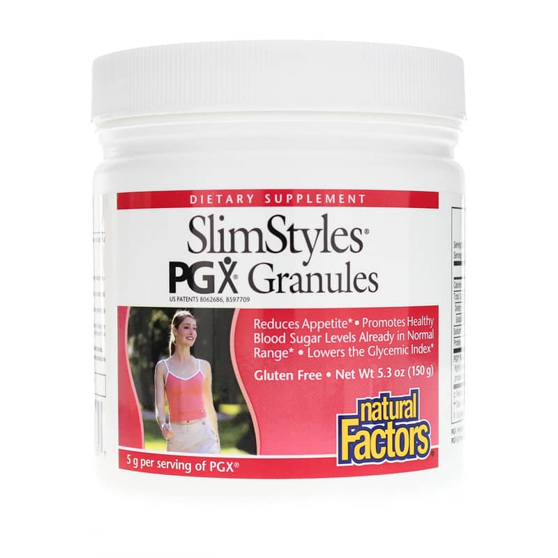 Natural Factors SlimStyles PGX Granules 5.3 Oz