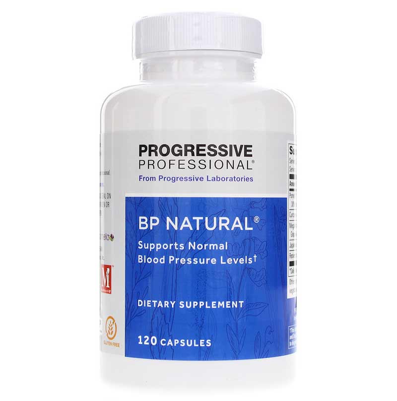 Progressive Labs BP Natural 120 Capsules