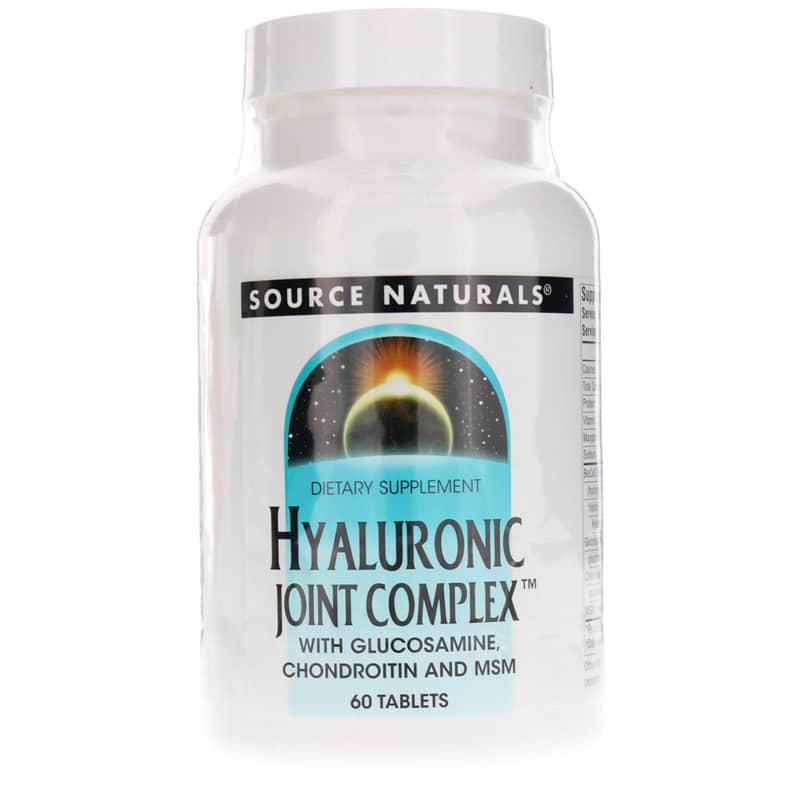 Source Naturals Hyaluronic Joint Complex 60 Tablets
