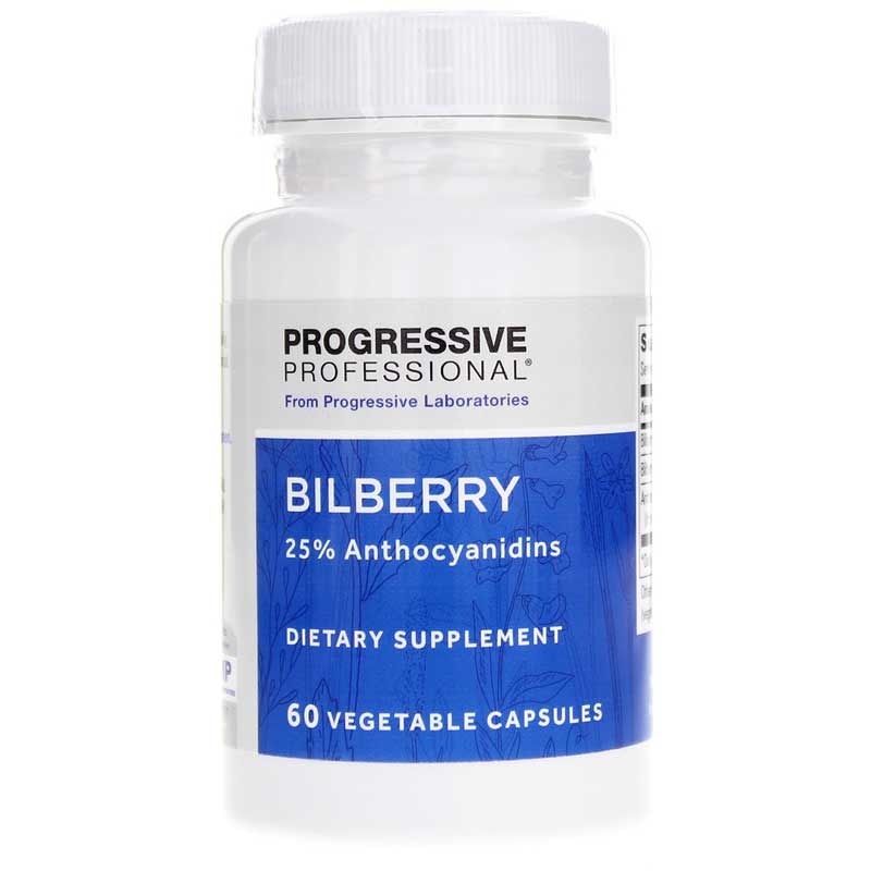 Progressive Labs Bilberry 60 Veg Capsules