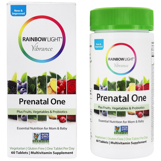 Rainbow Light - Vibrance Prenatal One Multivitamin - 60 Tablets