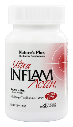 Natures Plus - Ultra InflamActin - 60 Vegetarian Capsules