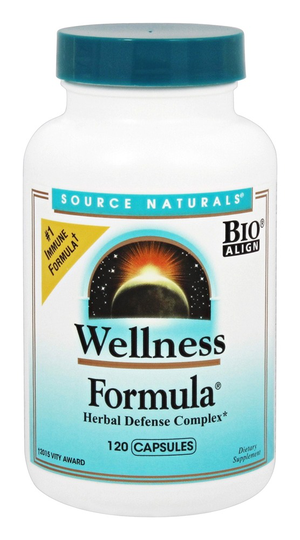 Source Naturals - Wellness Formula - 120 Capsules