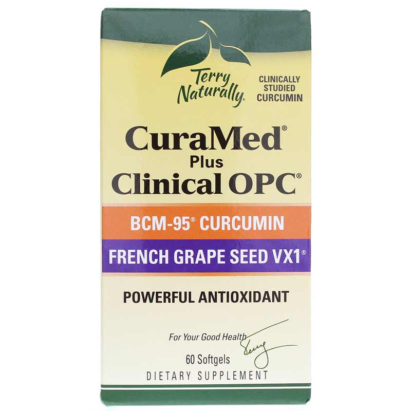 Terry Naturally CuraMed + OPC 60 Softgels