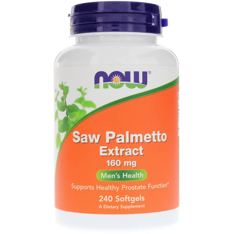 NOW Foods Saw Palmetto Extract 160 Mg 240 Softgels