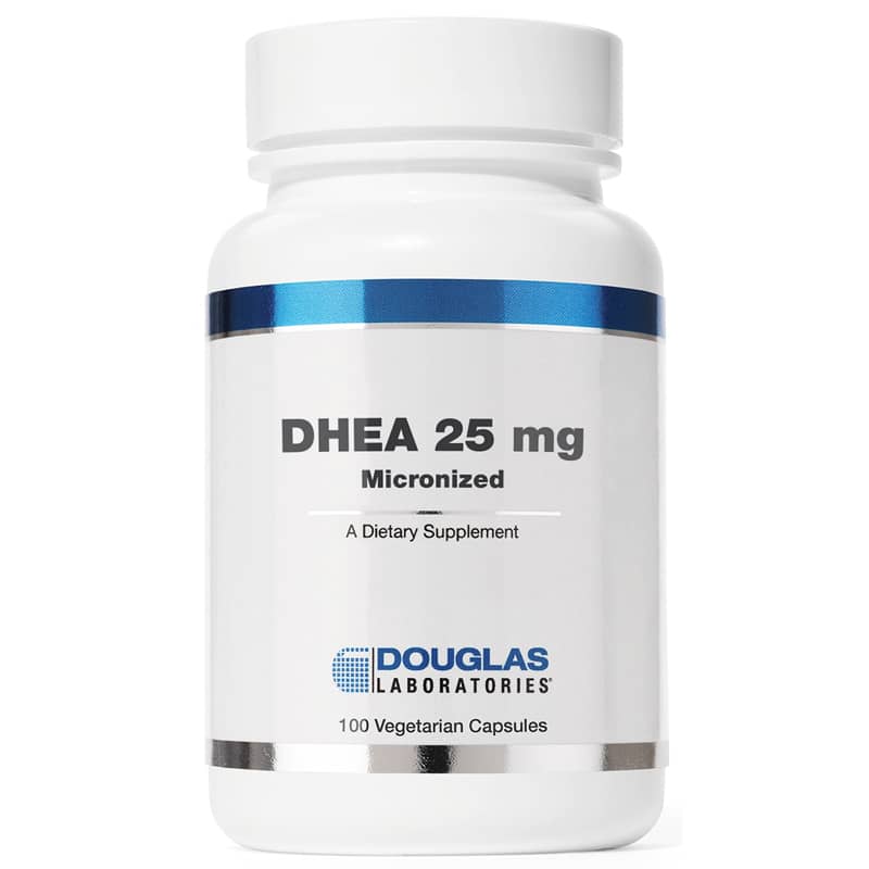 Douglas Laboratories Dhea 25 Mg Micronized 100 Veg Capsules