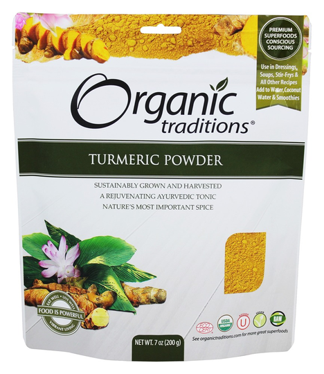 Organic Traditions - Turmeric Powder - 7 oz.