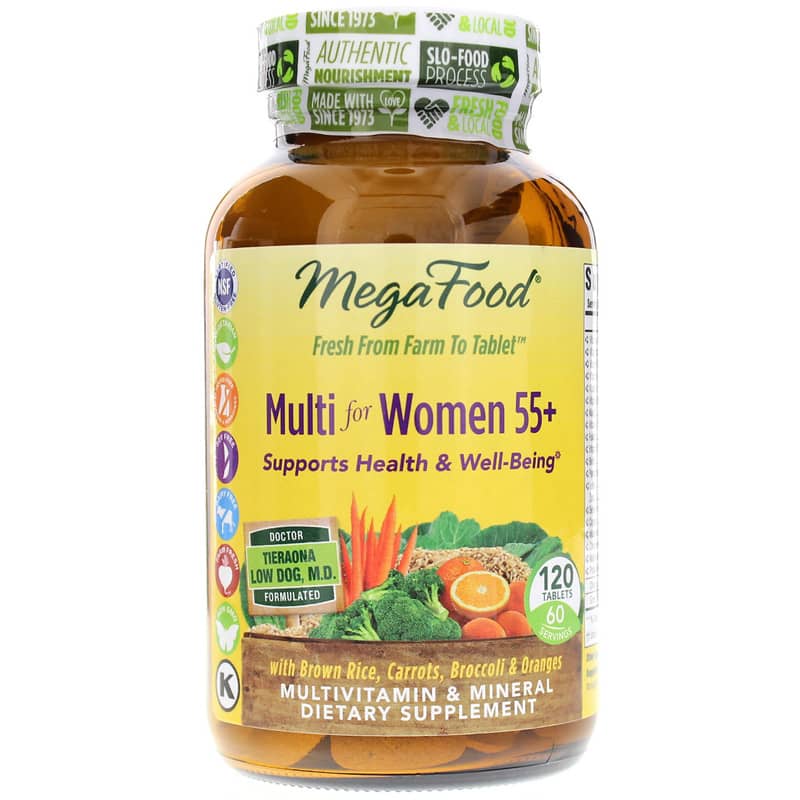 Megafood Multi for Women 55+ 120 Tablets